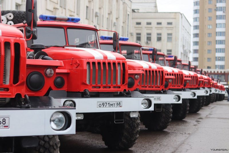 Модификации пожарных автомобилей