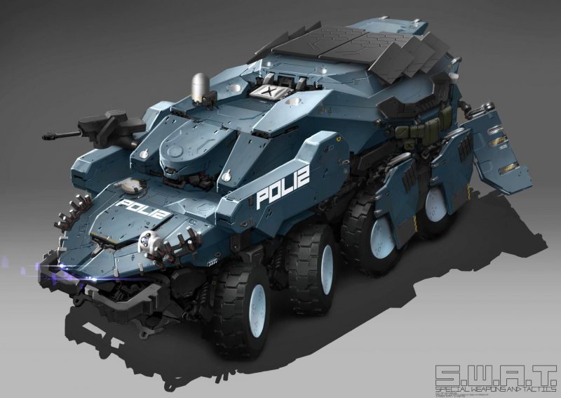Sci-Fi APC 6x6