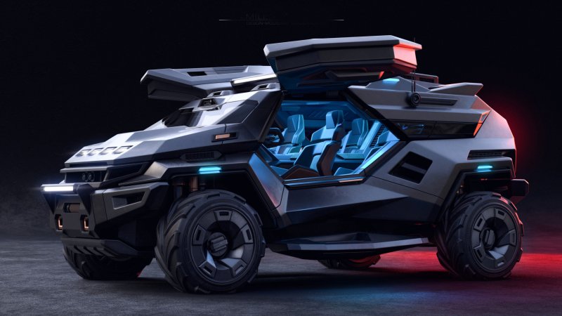 Внедорожник Bonkers Armor Truck