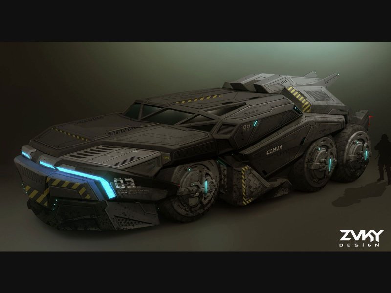 Sci Fi броневик