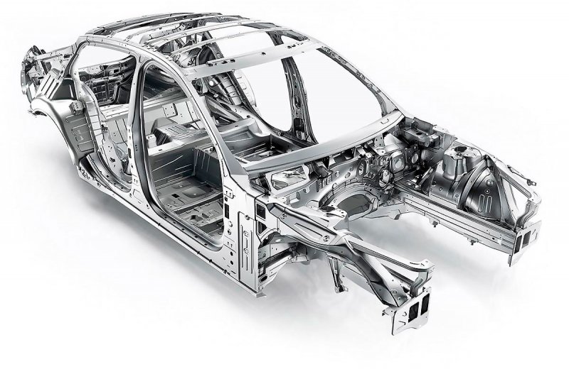 Bentley Continental gt каркас кузова