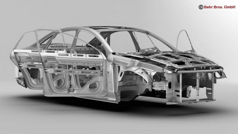 Jaguar XJ алюминиевый кузов
