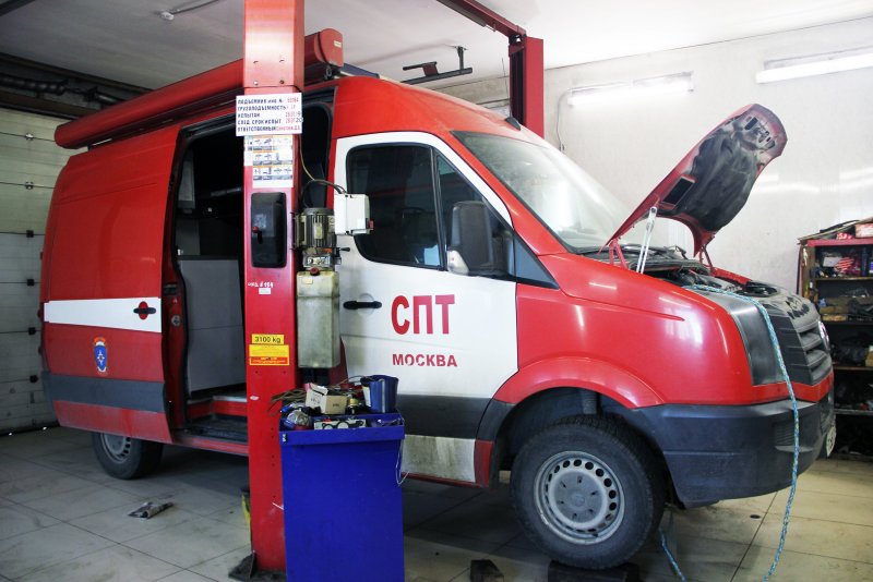 Пожарный автомобиль Урал 5557