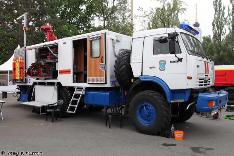 Пожарный КАМАЗ 43118
