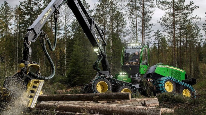 Харвестер John Deere 1070g