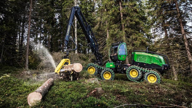 Форвардер John Deere 1270g,