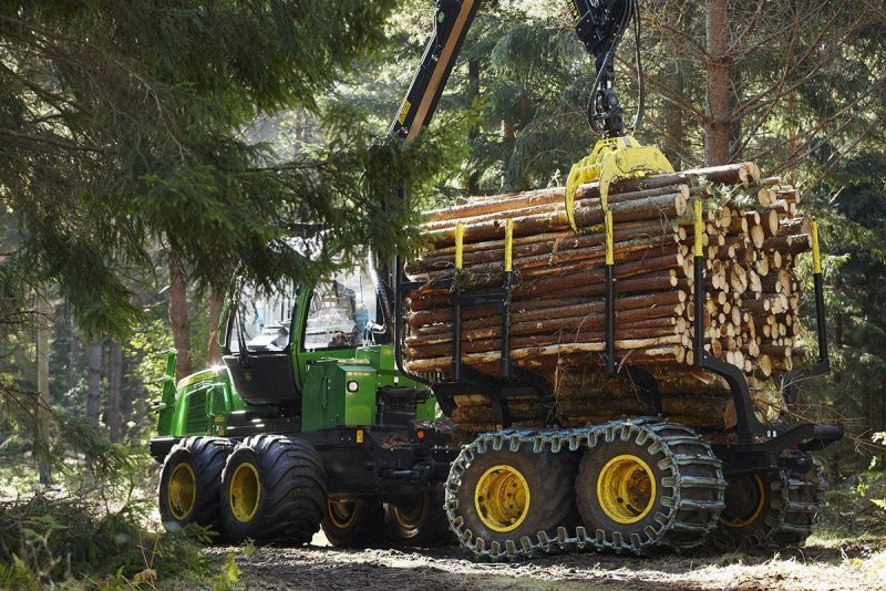 Колесный харвестер, 1470g John Deere