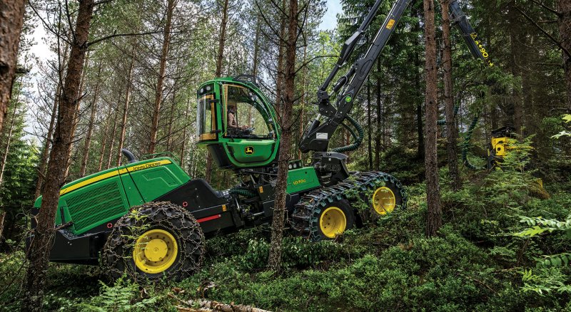 Харвестер: Джон Дир- 1270d,форвард -1510e.