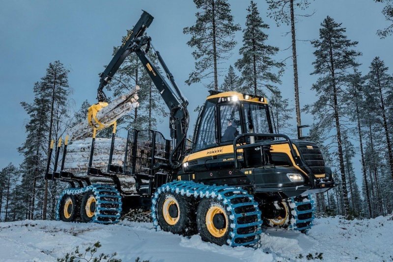 Форвардер Komatsu 855