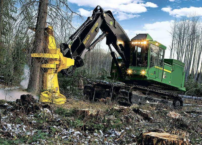 Харвестер John Deere