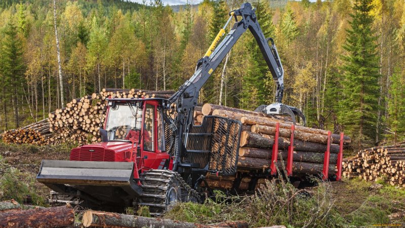 Форвардер Komatsu 855 8wd