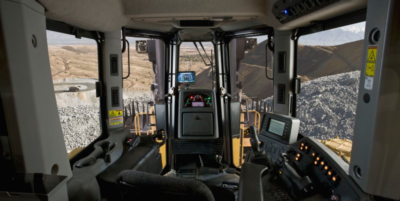 Бульдозер Caterpillar d6 кабина