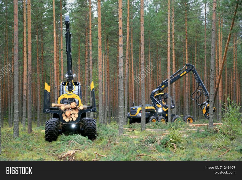 Харвестеры John Deere