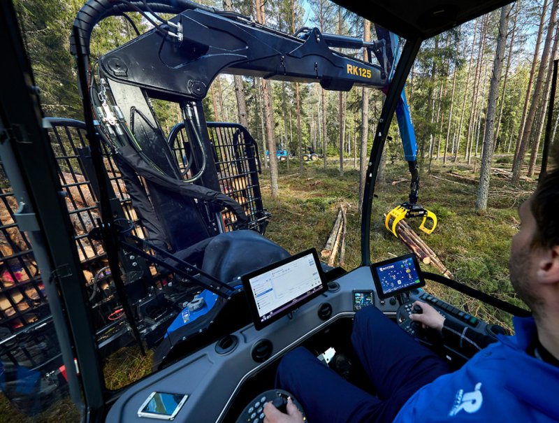 Rottne f18d форвардер
