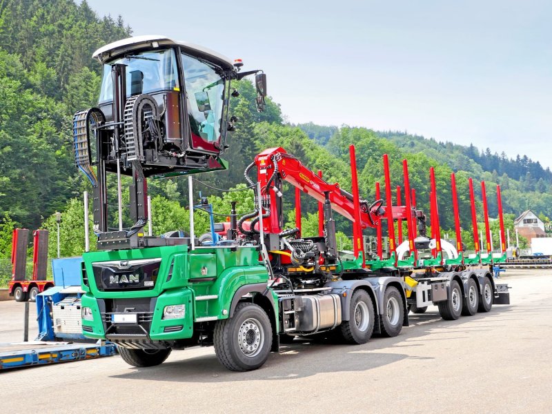 Сортиментовоз man 8x8
