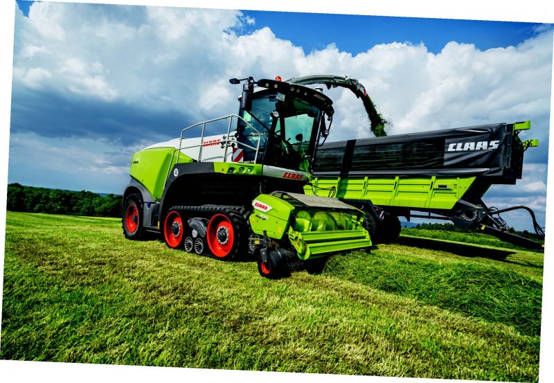 Кормоуборочный комбайн CLAAS Jaguar 990 TT