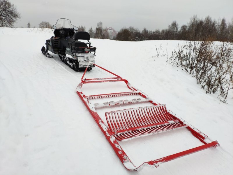 Борона для прокладки Лыжни SNOWPRO