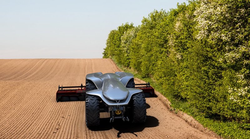Автономный трактор Case IH