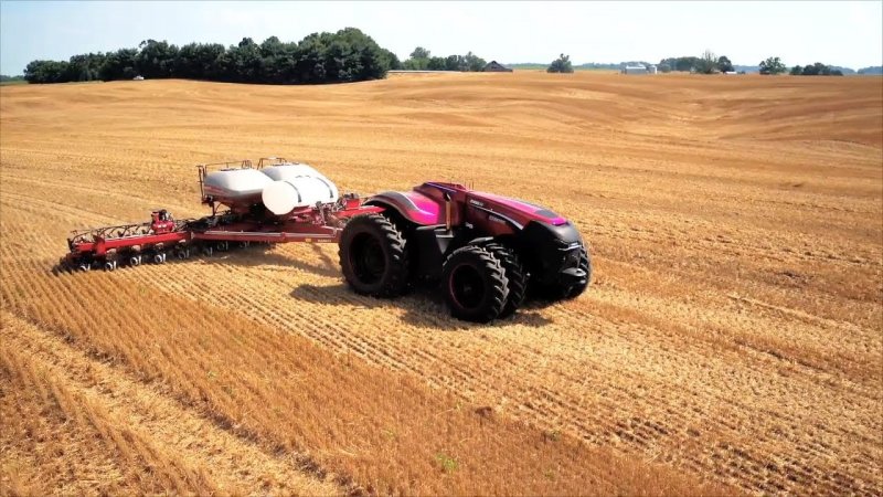 Беспилотный трактор Case IH