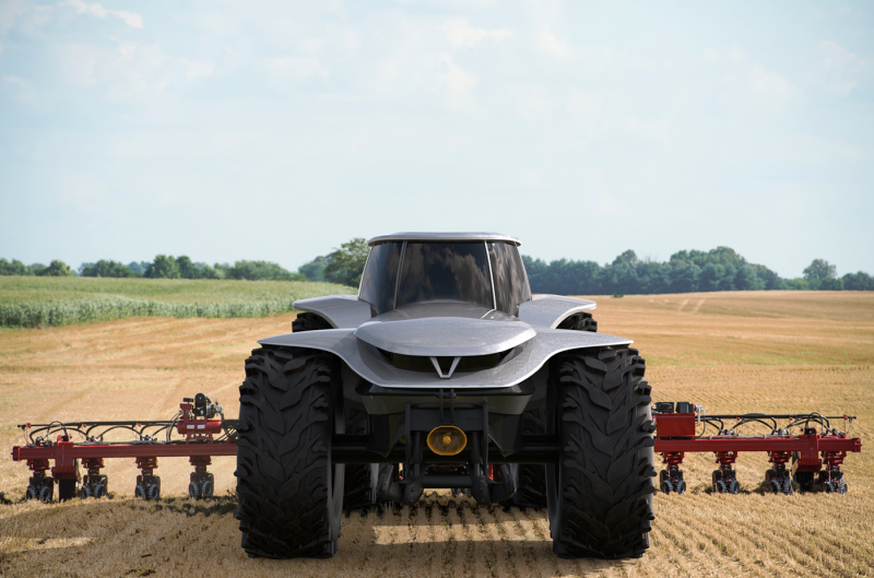 Беспилотный трактор Case IH Magnum