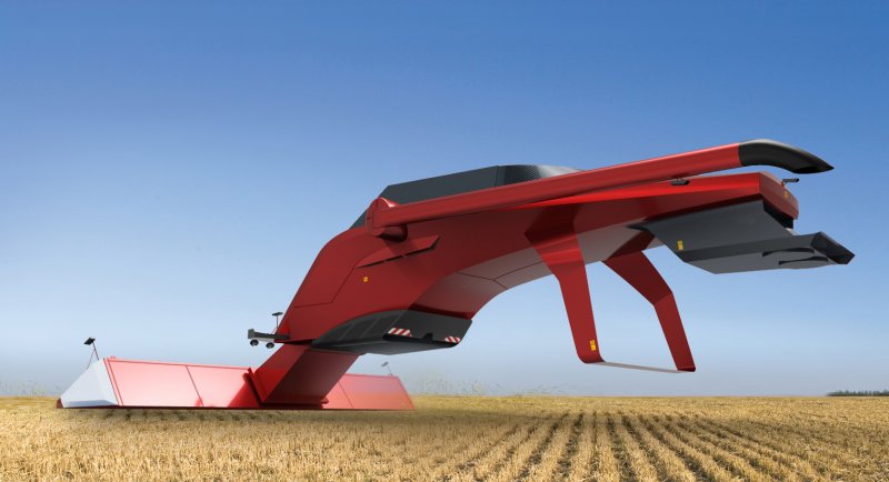 Беспилотный трактор Case IH Magnum