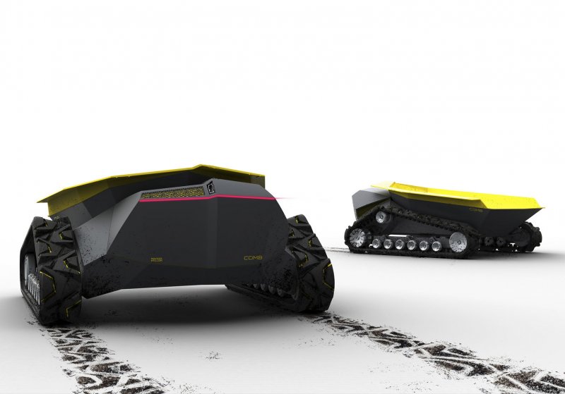 Беспилотный трактор New Holland