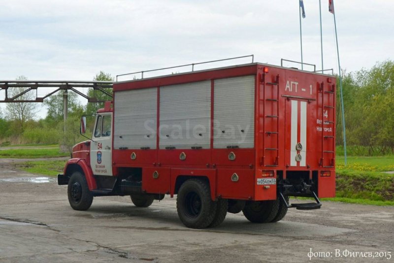 Автомобиль газового тушения АГТ-1 ЗИЛ-433112