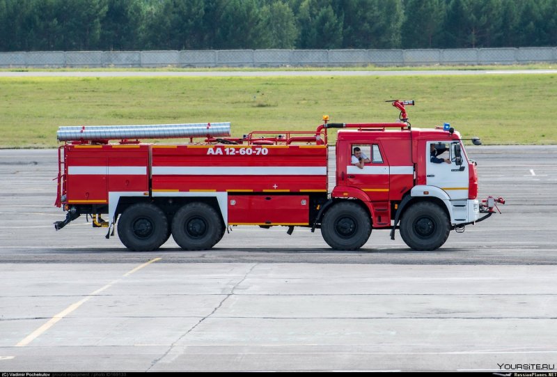 Пожарный КАМАЗ 63501