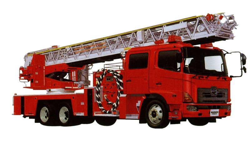 Автолестница пожарная ал-30 с люлькой