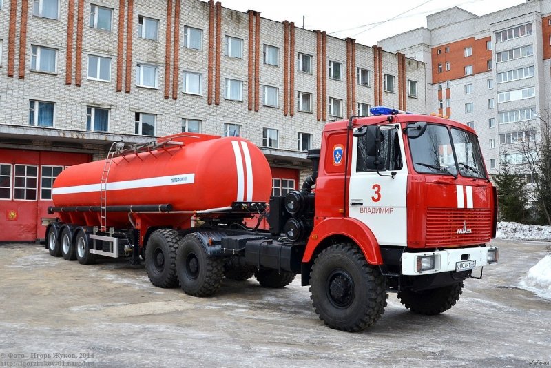 Пожарные цистерны КАМАЗ к5