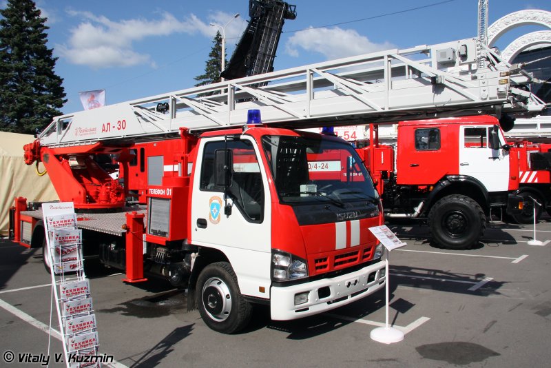 Автолестница пожарная ал-30