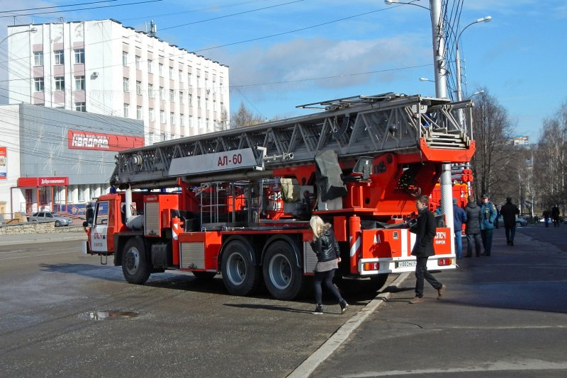 Автолестница пожарная ал-60