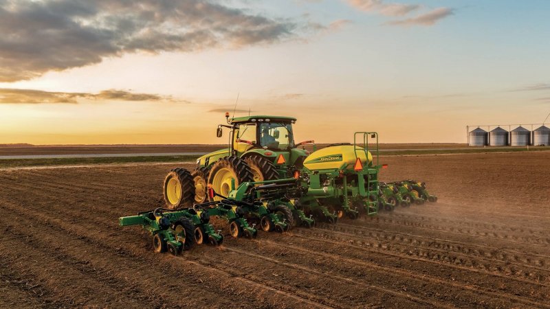 John Deere сельское хозяйство