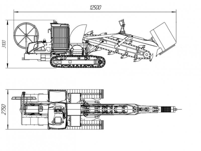 Экскаватор ЭТЦ 202
