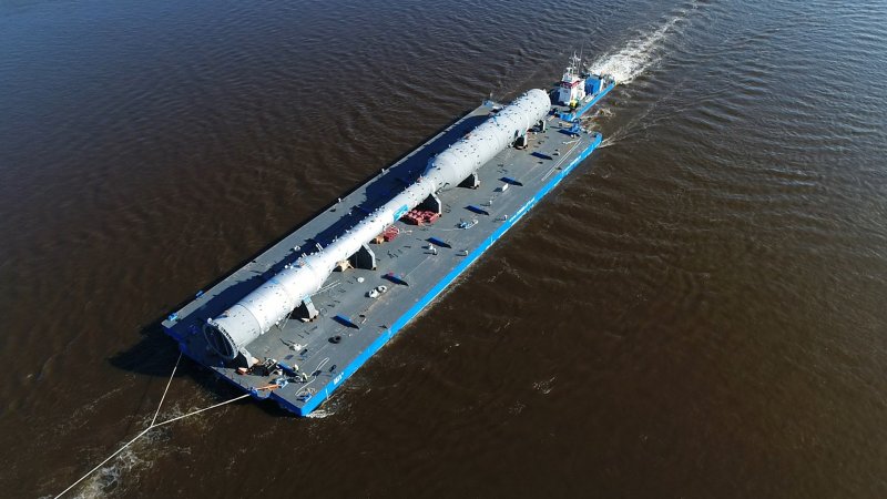 Баржа для перевозки грузов