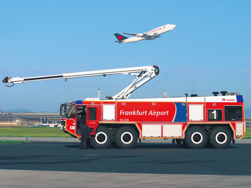 Аэродромная пожарная машина Rosenbauer