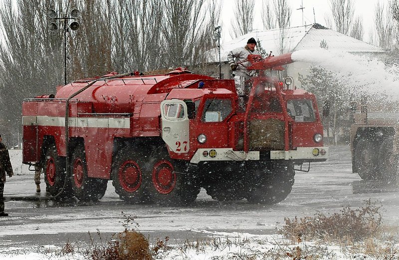 Ураган МАЗ 543 пожарный