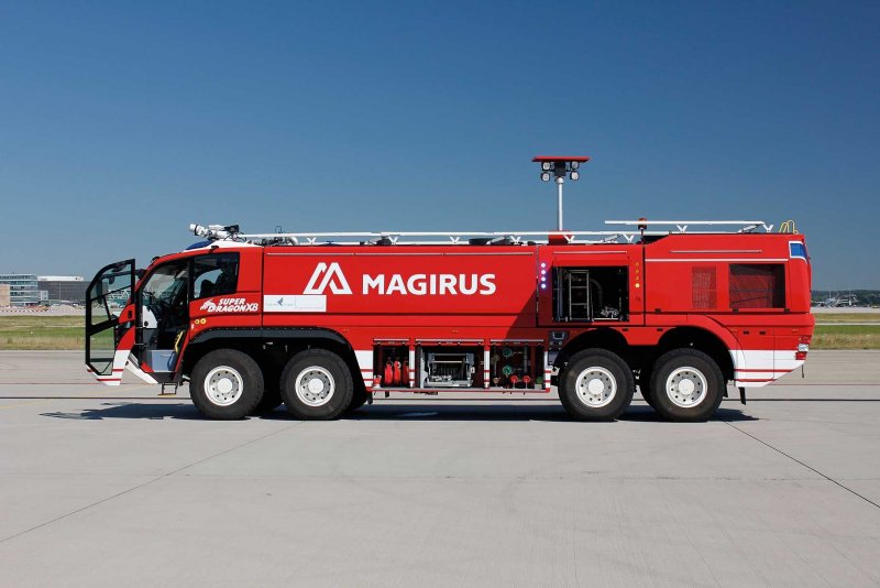 Аэродромные пожарные автомобили Magirus
