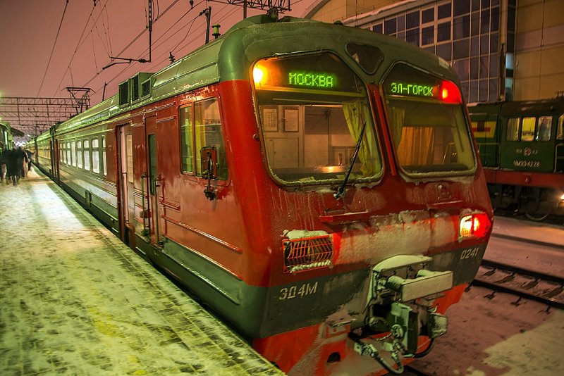 Электропоезд эд4м 0502